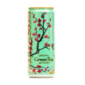 Arizona Iced Tea - Th&eacute; glac&eacute; au th&eacute; vert, ginseng et miel - la canette