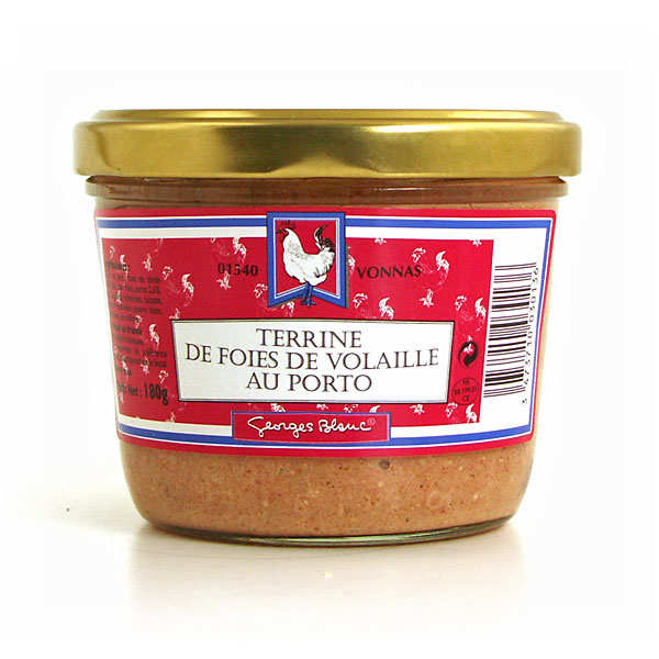 Terrine de foies de volaille au Porto Blanc