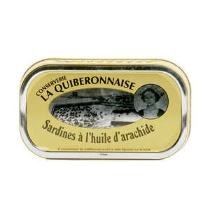 La quiberonnaise - Sardines &agrave; l'huile d'arachide mill&eacute;sim&eacute;es