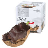 Coupe dessert gaufrette chocolat