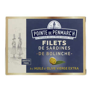 La pointe de Penmarc'h - Filets de sardines de Bolinche &agrave; l'huile d'olive