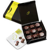Chocolats Michel Cluizel - Ballotin 9 chocolats - 1er crus de plantation de Michel Cluizel