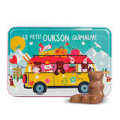 Tasty France - Le v&eacute;ritable petit ourson guimauve - Bo&icirc;te collector Moulin Rouge