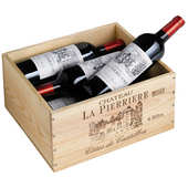Ch&acirc;teau La Pierriere - Ch&acirc;teau La Pierri&egrave;re - Coffret bois 6 bouteilles