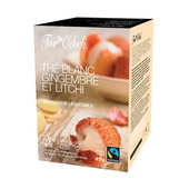 Four O' Clock - Th&eacute; blanc Bio - Gingembre litchi - Four O' Clock