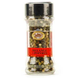 Le Comptoir Colonial - Green, black and white peppercorns mix