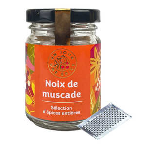 Le Comptoir Colonial - Noix de muscade enti&egrave;res avec r&acirc;pe