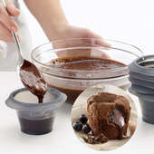 L&eacute;ku&eacute; - Moules &agrave; fondants en silicone (lot de 6)