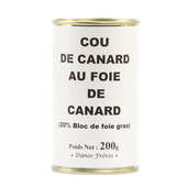 Danos Fr&egrave;res - Cou d'oie farci au foie gras de canard