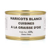 Danos Fr&egrave;res - Haricots blancs cuisin&eacute;s &agrave; la graisse d'oie