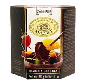 Mazet de Montargis - Fondue chocolat noir cannelle Mazet Mazet de Montargis - Fondue chocolat noir cannelle Mazet