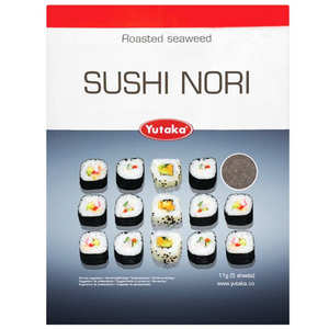 Yutaka - Algues nori pour sushi et maki (5 feuilles)
