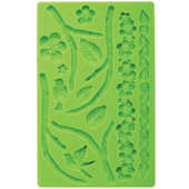 Wilton - Moule pour p&acirc;te &agrave; sucre - Motifs nature