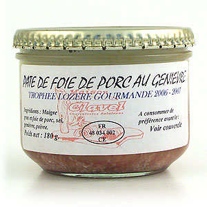 Patrick Clavel - P&acirc;t&eacute; de foie de porc au geni&egrave;vre