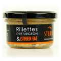 Sturia - Rillettes d'esturgeon et esturgeon fum&eacute;