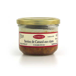 Fran&ccedil;ois Sudreau - Terrine de canard aux c&egrave;pes