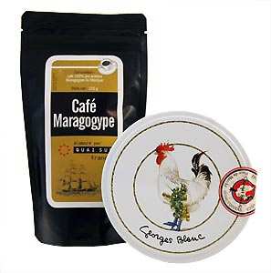 Duo : coffee and Napolitan chocolates