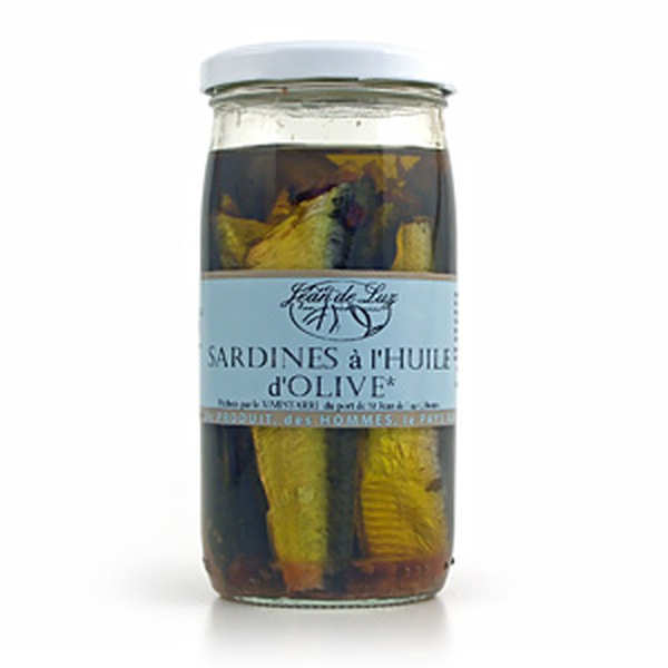 Sardine with olive oil Batteleku jean de Luz