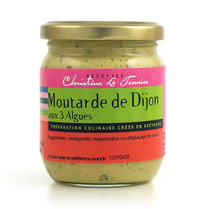 Christine Le Tennier - Creativ' Food - Mustard with 3 seaweeds