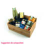 Natural bamboo casket