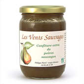 Les vents sauvages - Organic wild pear jam