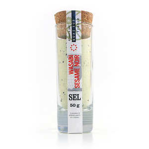 Quai Sud - Wasabi & black sesame flavoured salt