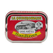 La quiberonnaise - Sardines mill&eacute;sim&eacute;es sans ar&ecirc;tes &agrave; l'huile d'olive