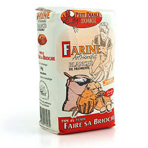 Moulin de Nomexy - Farine blanche de froment T45 pour brioche