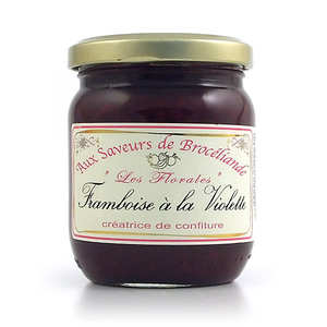 Aux saveurs de Broc&eacute;liande - Raspberry and violet jam