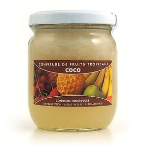Coconut jam from R&eacute;union island