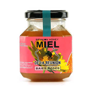 La Maison du Miel - Miel de baies roses de la R&eacute;union
