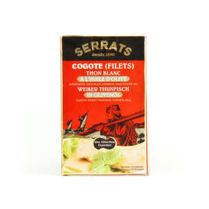 Hijos de José Serrats - Cogote bonito del Norte - Filets de thon blanc germon à l'huile d'olive Hijos de José Serrats - Cogote bonito del Norte - Filets de thon blanc germon à l'huile d'olive