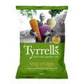 Tyrrells - Chips de l&eacute;gumes - panais, betteraves et carottes l&eacute;g&egrave;rement sal&eacute;es