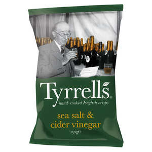 Tyrrells - Chips de pommes de terre au vinaigre de cidre et au sel de mer