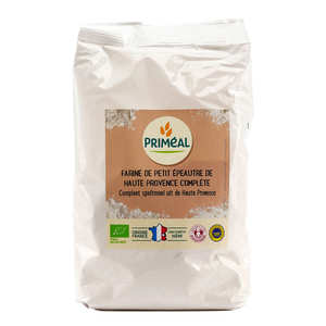 Prim&eacute;al - Organic whole small spelt from Haute Provence flour