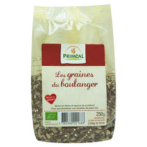 Prim&eacute;al - Les graines du boulanger bio - M&eacute;lange Om&eacute;ga 3