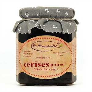 La Roumani&egrave;re - Confiture de cerises noires