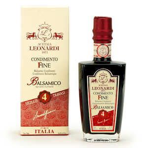 Vinaigrerie Leonardi - Balsamico Sigillo Rosso "Premium Red" - 4-year-old balsamic condiment