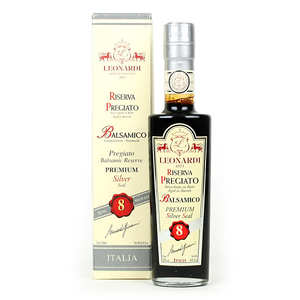 Vinaigrerie Leonardi - Vinaigre balsamique Leonardi Riserva Pregiato Silver 8 ans