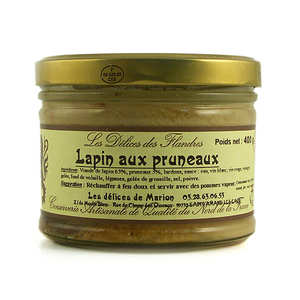 Les Cuisin&eacute;s des Sources - Lapin aux pruneaux