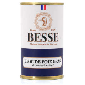 Foie gras GA BESSE - Bloc de foie gras de canard