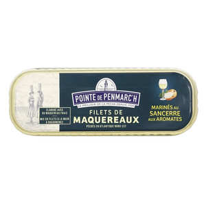La pointe de Penmarc'h - Maquereaux en filets marin&eacute;s au Sancerre