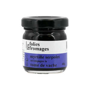 Les Folies Fromages - Guillaume et Lesgards - Les Folies Fromages - blueberry with wild thyme