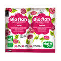 Nat-Ali - Bio-flan non sucr&eacute; parfum rose