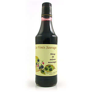 Les vents sauvages - Sirop de m&ucirc;res sauvages bio