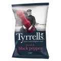 Tyrrells - Sea salt and crushed black pepper potato chips
