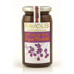 Favols - Confiture de figue violette 100% fruit - Les Fruitessences Favols
