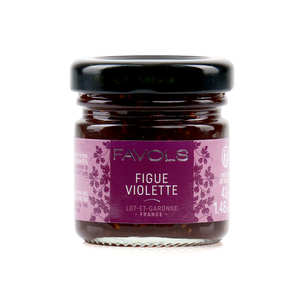 Favols - Confiture de figue violette - Les Cr&eacute;atives Favols