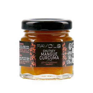 Favols - Chutney de mangue - Condiment sucré salé Favols - Chutney de mangue - Condiment sucré salé