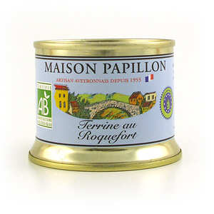 Maison Papillon - Organic p&acirc;t&eacute; with Roquefort cheese